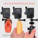Dango Design Vertical Mount L-Bracket Elbow Adapter for GoPro Hero 9/10/11/12/13 Black | 90 Degree Rotation | CNC Aluminum