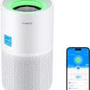 GoveeLife Smart Air Purifier for Homes and Large Rooms with Detachable Pre-filter, Covers up to 1162ft, HEPA Sleep Mode, App & Alexa Control for Pet Hair, Pollen, Dust, and Smoke