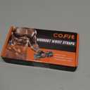 COFIT Wrist Straps for Weightlifting, Workout Wrist Wraps with Dual-Layer Oxford Leather, Enhanced Grip for Optimal Hand and Wrist Protection, Gym Lifting Straps for Deadlift and Powerlifting (Standard size (palm length over 7in), 02. Pink)