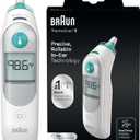 Braun ThermoScan 5 Ear Thermometer - ExacTemp Stability Indicator for Professional Accuracy, Digital Display, Baby and Infant Friendly, No.1 Brand Recommended by Pediatricians