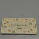 Original Tobios Mini Wooden Watercolor Paint Set  Compact Travel Art Kit with 12 Colors, Refillable Brush & Sketchbook  Unique Creative Gift for Birthdays, Holidays & Art Lovers