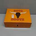 Soto Boots Kid's Round Toe Boots, Geniune Leather Kid's Cowboy Boots Size: 13 Brown