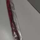 Feather Store - 10 Real Dyed Peacock Eye Feathers 30-35" - Perfect for Crafts, Weddings, Halloween, Home Decor, Peacock Feathers for Vase, Peacock Feather Decorations, and More - Red