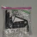 Adjustable Planter Box Brackets, Window Boxes Planters, Heavy-Duty Planters Hanging Flower Box Holders,for Mounting Railing Windowsills, Garden, Fences, and Balcony (4 Pack Black)