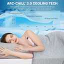 Elegear Revolutionary Cooling Blanket King Absorbs Heat to Keep Body Cool for Night Sweats, Arc-Chill3.0 Cool Fiber Q-Max>0.5 for Hot Sleepers, Lightweight Summer Cold Blankets for Sleeping 108" x 90"