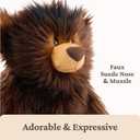 GUND BOE Classic Teddy Bear, Premium Bear Stuffed Animal, Plush Toy for Ages 0 and Up, Brown, 12