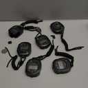 6 Pack Multi-Function Electronic Digital Sport Stopwatch Timer, Large Display with Date Time and Alarm Function,Suitable for Sports Coaches Fitness Coaches and Referees