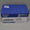 DR820 Drum Unit Compatible for Brother DR 820 DR-820 Replacement for MFC-L5900DW HL-L6200DW HL-L5100DN MFC-L5800DW MFC-L5700DW HL-L5200DWT MFC-L6700DW HL-L5200DW (2 Drum Unit, NOT Toner)