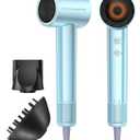 Cosy Companions High Speed Ionic Hair Dryer, 150000 RPM Fast Drying Blow Dryer with 500 Million Negative Ions, Lightweight with Heat Protection for Women & Men, Professional Salon Dryer, Blue