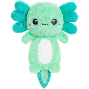 Axolotl Microwavable Unscented Heating Pad for Women and Kids- Cute Soft Cozy Pillow Plush Heatable Warm Stuffed Animals - Kawaii Hot and Cold Plushie Food Toy - Axolotl Gifts for Girls and Boys Mint