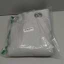 ChrisDowa 100% Blackout Light Grey Solid Curtains 108 Inches Long 2 Panels for Bedroom Living Room,Farmhouse Room Darkening Thermal Insulated Soundproof Grommet Top Window Treatment Drapes,52x108