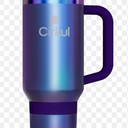 Cirkul 40oz. Lilac Stainless Steel Tumbler with Handle