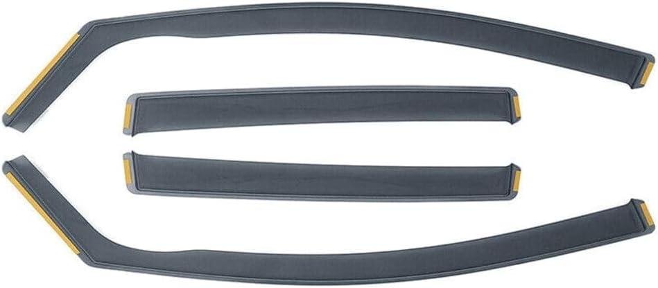 in Channel Window Visor Acrylic Rain Guard Deflector Front Rear Left Right Upper for VW for ID.4 2021-2023