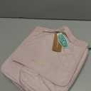 BAGSMART Travel Toiletry Bag, Large Capacity Cosmetic Bags for Women with Hanging Hook, Water-resistant for Toiletries Accessories Brushes Sponge, With Handle (Pink)