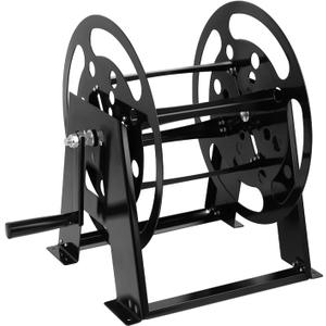 RV Extension Cord Storage Reel, Mountable Metal Reel Frame