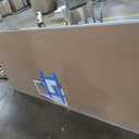 VIZ-PRO Large Cork Bulletin Board, 96 X 48 Inches, Wall-Mounted Corkboard with Silver Aluminium Frame for School, Office, and Home 8' X 4'