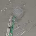 Woohome 4 PCS Square Resin Mold Cube Jewelry Silicone Casting Mold Tools Set Included 4 Size Silicone Resin Mold, 15 PCS Plastic Making Tools and 1 PCS Tweezers for DIY Making