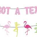 I Got a Text Banner - Love Villa Island Themed Party Decorations, Glitter Banner, Island Party Supplies for Bachelorette Decorations
