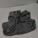 Dog Sling Carrier for Small Dogs - Anti-Anxiety Cat Sling, Puppy Pouch - Pet Sling in Gray Black Blue Green Pink Yellow (Gray, Standard)