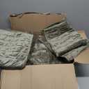 RECYCO Luxury Velvet Quilt King Size Bedding Set, Ultra Soft Velvet Comforter Set, Lightweight Quilted Channel Box Stitch Oversized Bedspread Coverlet for All Season, with 2 Shams, Natural Tan