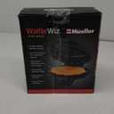 Mueller Heart 5 Waffle Maker, Waffle Iron, Adjustable Browning Control & Nonstick, Cool Touch Handle, Easy to Clean, Small Kitchen Appliances