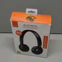 Bluetooth Headphones, Over Ear Children's Wireless Bluetooth 5.3 Headsets, Built-in Mic, Comfortable Wear & HD Sound, Kids Headphones for Boys Girls School Travel iPad Tablet (Black)