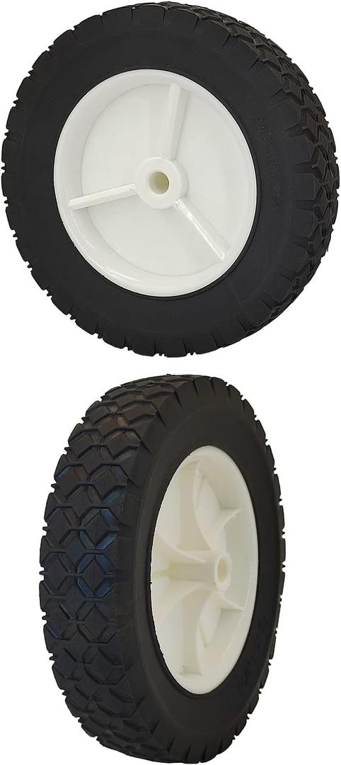 Parts Camp 8 inch Plastic Wheel Fits Oregon 72-108 hand trucks,lawnmowers,utility carts,Radio Flyer Wagon, BBQ Grill,Lawn Sprayer,Trash Can Universal Wheel 9613