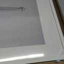 upsimples 20x30 Poster Frame, Display Pictures 16x24 with Mat or 20x30 Without Mat, Wall Hanging Picture Frame, White, 1 Pack