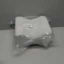 Knee Pillow for Side Sleepers with Cooling Gel, Memory Foam Elevation Pillow for Spine Aligning, Sciatica, Back, Hip, Knee, Ankle Pain, Grey/Regular