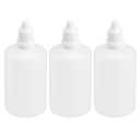 uxcell Plastic Dropper Bottle, 100ml/3.4oz Small Mouth Drop Bottles Empty Squeezable Liquid Dropper Bottle 3pcs