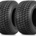 GICOOL (2 Pack) 16x6.50-8 Lawn Mower Tubeless Tire, 16x6.5-8 for Tractor Riding Lawnmowers, 4 Ply, Turf-S Pattern