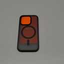 TORRAS Stronger Magnetic for iPhone 14 Pro Case, 12 FT Military Grade Drop Tested, Compatible with MagSafe, Slim Protective Matte Silicone for iPhone 14 Pro Phone Case, Translucent Back/Black Edge