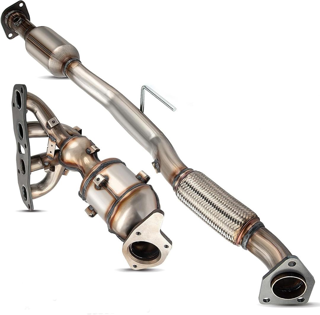PHILTOP Catalytic Converter Compatible with Altima 2007-2012, 2 PCS Catalyst Convert (Altima 2007-2012 2.5L)