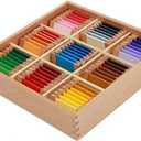 Adena Montessori Color Tablets(3rd Box) - Montessori Color Box Materials Sensorial Educational Tools