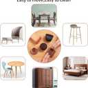 16PCS Extra Large Chair Leg Floor Protectors, Felt Furniture Pads for Hardwood Floors, Square Clear Sofa Bed Dining Table Chair Leg Covers to Protect Floors and Prevent Scratches & Noise(Fit:1.5"-2")
