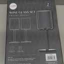 Wine Glasses Set of 2-Birthday/Father's Day Gifts,14oz Unbreakable Unique Wine Glass Ideal Gift