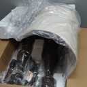 Cinkeda 29" Tall Farmhouse Table Lamp for Living Room Set of 2,Vintage Retro Nightstand Lamps with USB C+A Ports & AC Outlet,3-Way Dimmable Touch Bedside Lamp for Bedroom Side Table,Dark Brown