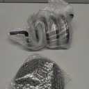 Hair Dryer Holder Countertop, Acrylic Hair Dryer Stand with Stainless Steel Base, Blow Dryer Holder Hair Tool Organizer for Bathroom, Vanity, Salon, Home