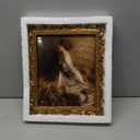 Gold 8x10 Picture Frame Vintage Antique Baroque for Wall or Tabletop Display, Ornate Gothic Victorian Frames Matted to 5x7 Photo