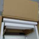 6 Tiers Bookshelf Organizer White Faux Marble Shelf,Modern Open Display Storage Bookcase, and Metal Bookshelf Standing Storage Shelf Tall Shelving Units for Home Office Study