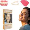 Denture Do it Yourself Full Set of Top and Bottom Fake Teeth to Create Your Perfect Smile at Home-QQ3