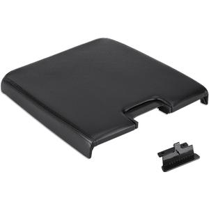 Black Center Console Lid Armrest Box Cover w/Latch Fits for 2007-2013 Chevy Avalanche Silverado Tahoe GMC Sierra 1500 2500HD 3500 Replace for 20864154 20864151 20864153 Middle Console Lid Top