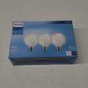 Philips 3.8-Watt (40-Watt) G25 LED Light Bulb - Soft White (2700K), 3 pk