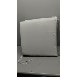 Honeycomb White Cushion  119x20", Pack of 2 