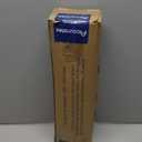 ACCURATEX Fluffy Pillow Cover, 100% Cotton Shell Filled with Down Alternative, Revive Old Flat Pillows, L Shaped Zipper Pillow Protector for Queen Size Pillow, Removable & Machine Washable (White)