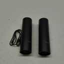 Bralo Electric Salt And Pepper Grinder Set Black, Pack Of 2 