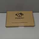 PHOEPET No Pull Dog Harness Medium Reflective Front Clip Vest with Handle,Adjustable 2 Metal Rings 3 Buckles,[Easy to Put on & Take Off](M, Pink)