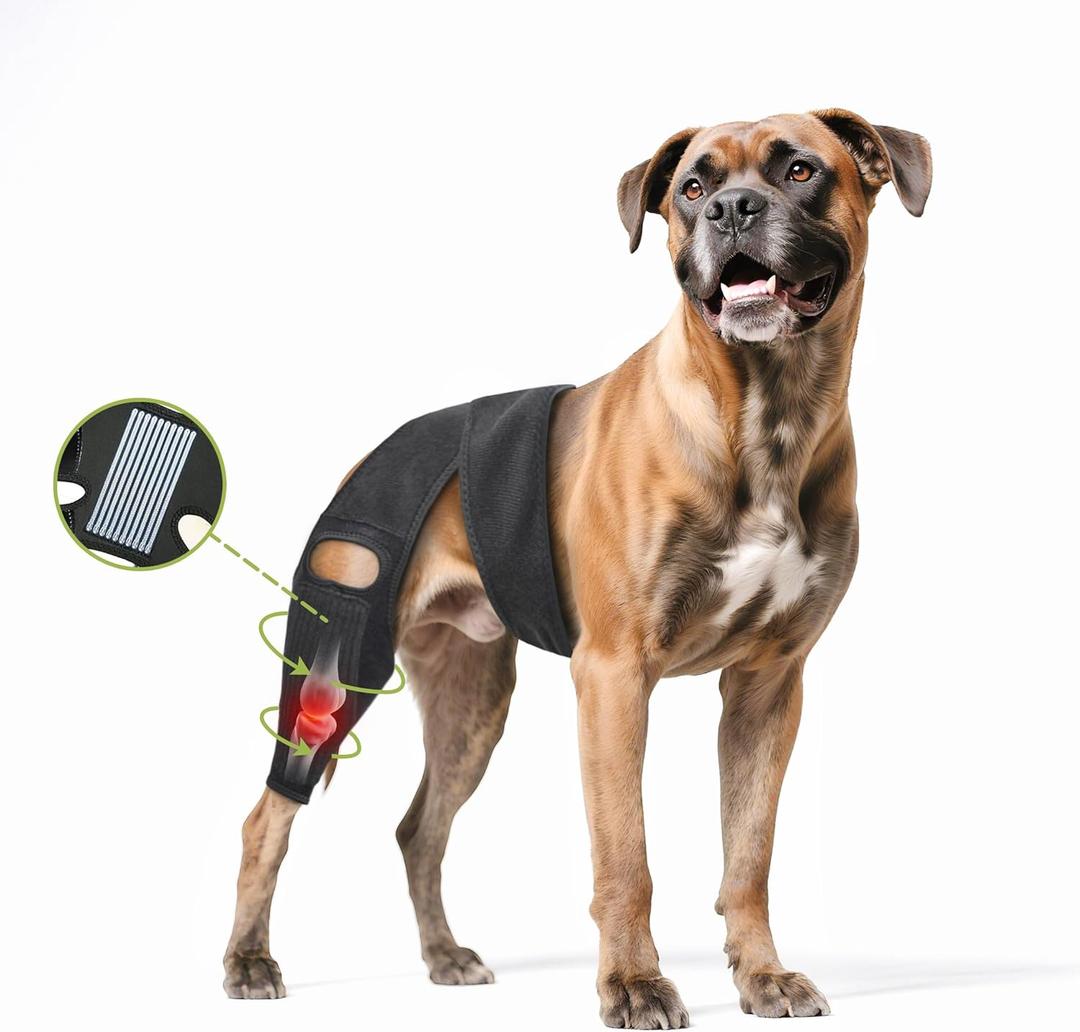Dog Hip Brace, Knee & Leg Support Brace for ACL Recovery, Ligament Injury - Breathable & Adjustable Dog Leg Brace for Senior Dogs, Post-Surgery Rehabilitation & Mobility Aid(Size XL)