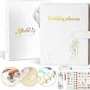 Comprehensive Wedding Planner Book and Organizer for Bride, Wedding Planning Book and Organizer Binder, Engagement Gift for Bride