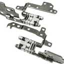 LCD Screen Hinge Pair Left & Right Replacement for MSI MS-13P2 Summit E13FlipEvo A11MT,MS-13P3 Summit E13FlipEvo A12MT, MS-13P3 Summit E13FlipEvo A13MT